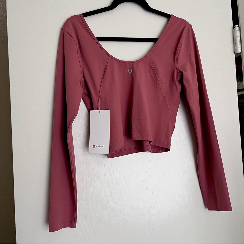 Lululemon | NWT Align Long Sleeve Shirt in Brier Rose (Pink) Women’s Siz… - Picture 4 of 8